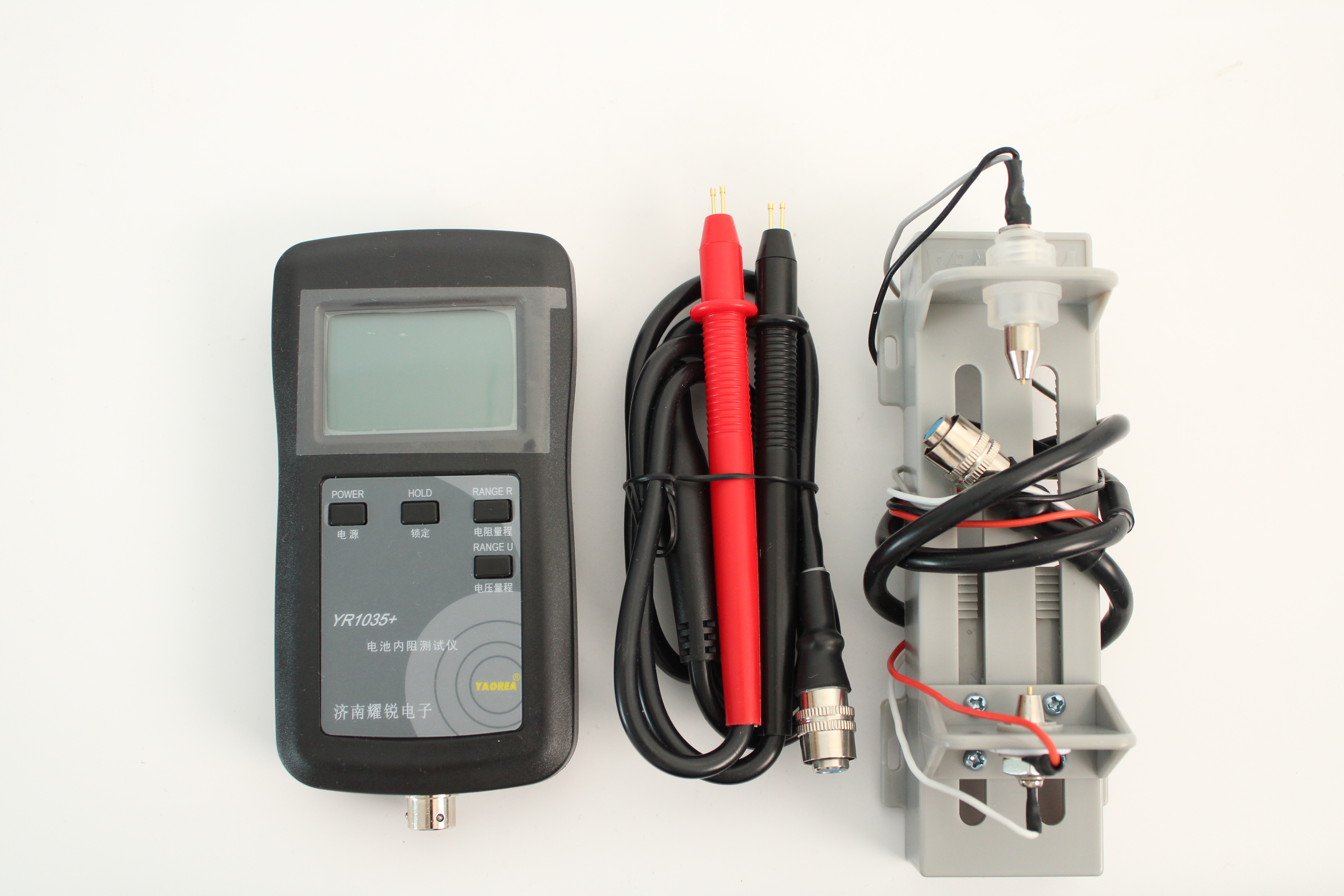 【新版配件】YR1035组合6耀锐纽扣100伏锂电池瓶18650内阻性能综合测试仪